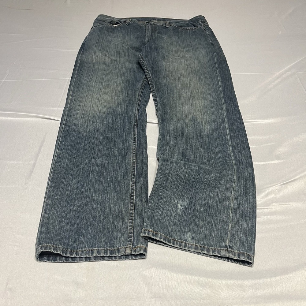Levis 569 Jeans Mens Size 36x32 Blue Baggy Loose Straight Denim Skate Grunge